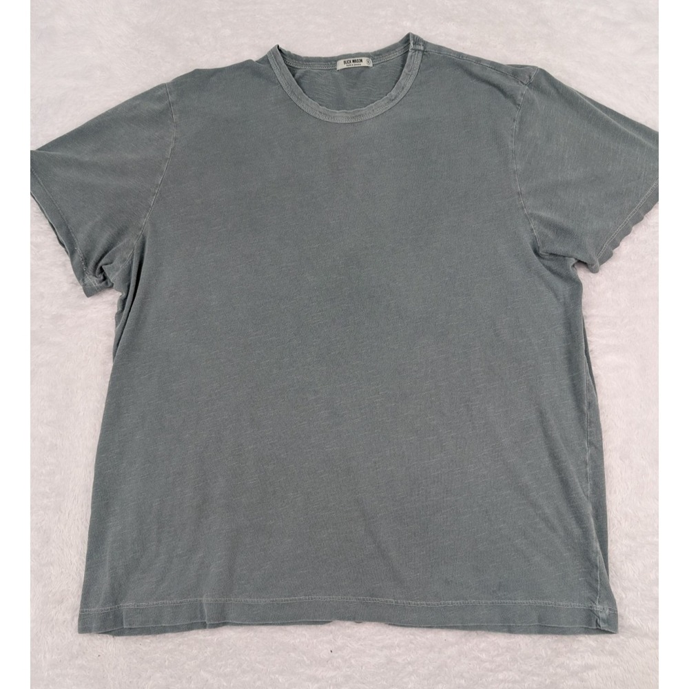 Buck Mason Shirt Men's XL‎ Gray Short Sleeve Crewneck Cotton Casual *Read